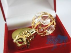 Grzechotka 24-k Swarovski