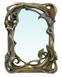 Secesyjne lustro ramka