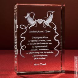 Podziękowanie dla rodziców