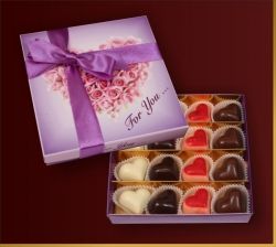 Fioletowe serce For You