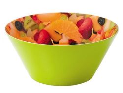 Miska OWOCE zielona