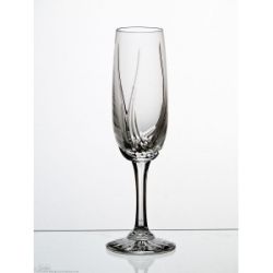 Kryształowe kieliszki do szampana