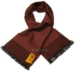 Szal jedwabny męski