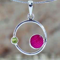 Srebrna zawieszka Oliwin