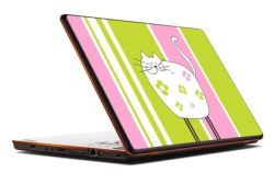 Naklejka na laptopa Kotek