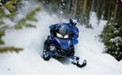 Przejażdżka skuterem śnieżnym