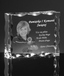 Kryształowa Pamiątka I Komunii Św.