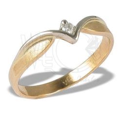 Pierścionek z brylantem