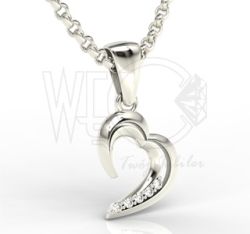 Wisiorek z brylantami