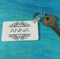 Brelok do kluczy z nadrukiem