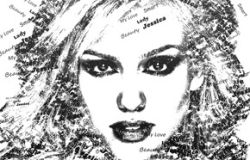 Zdjęcie w postaci słów - Grey